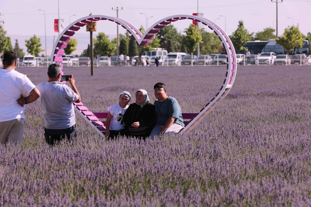 Karatay’ın mor denizi tüm dünyayı peşinden sürükledi! Görmeyen kalmadı 4